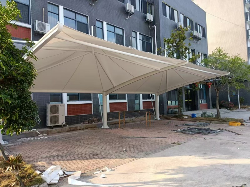 邳州市膜结构车棚行业现状及公司选择指南-1